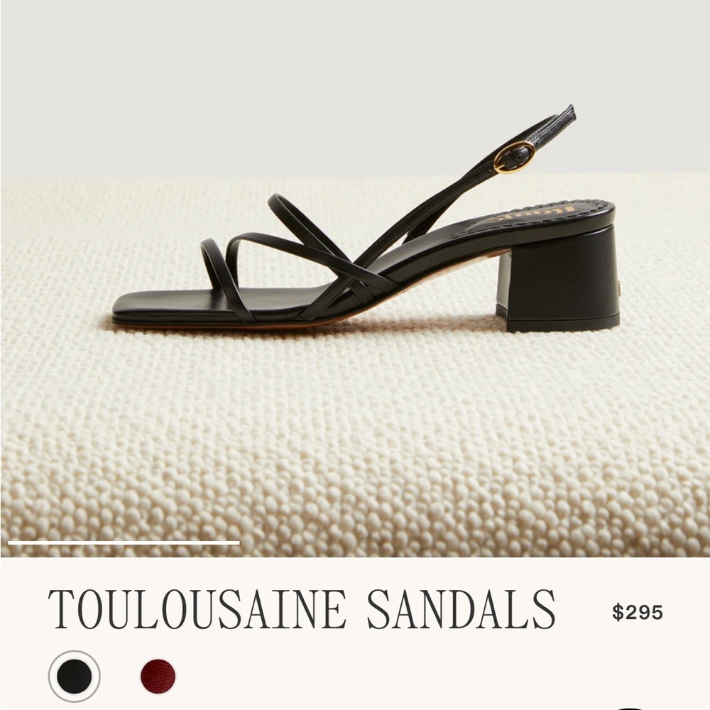 Rouje Paris TOULOUSAINE SANDALS